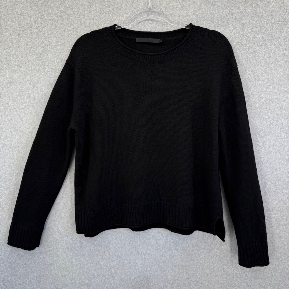 Jenni Kayne Black Everyday Crew Neck Sweater